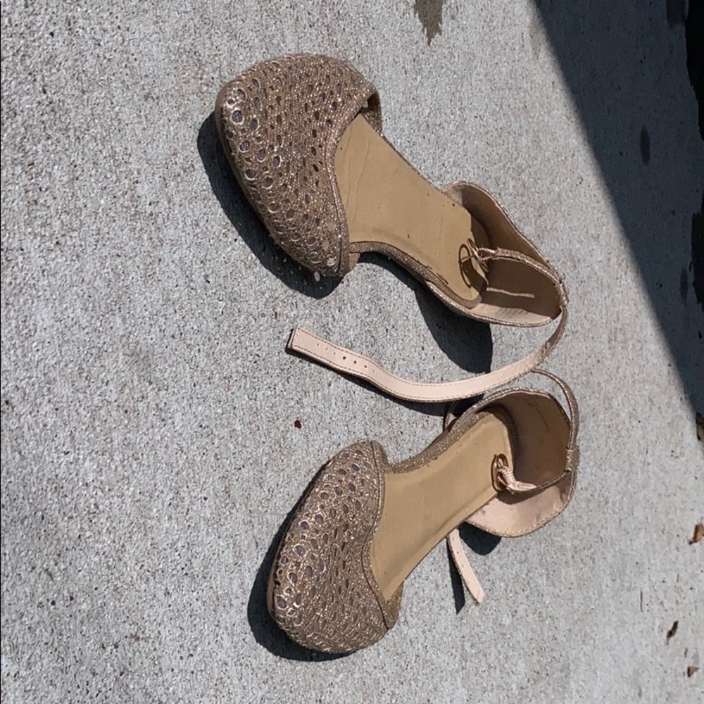 Sparkly flats